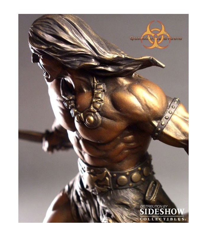 Estatua Conan El Bárbaro Faux Bronce 38cm Ed. Limitada