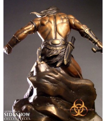 Estatua Conan El Bárbaro Faux Bronce 38cm Ed. Limitada