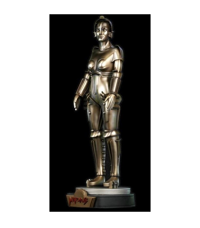 Estatua Robot María Metrópolis Fritz Lang