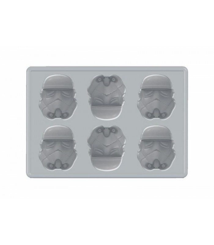 Cubitera Molde Silicona Stormtrooper Star Wars