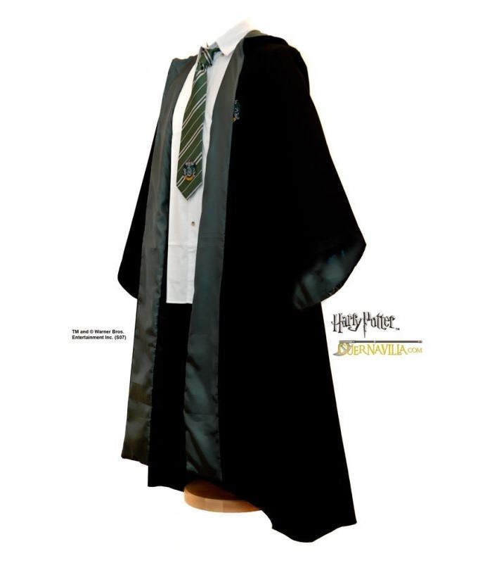 Disfraz Túnica de Draco Malfoy Vestuario Mago Slytherin Talla S