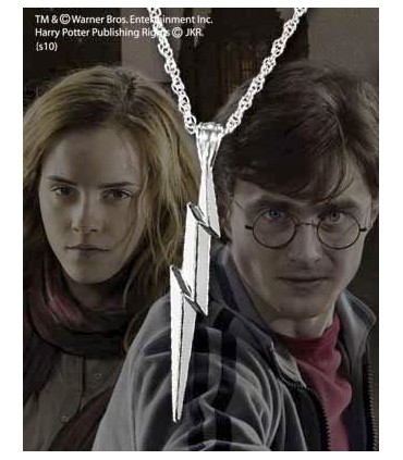 Colgante Relámpago Plata Harry Potter