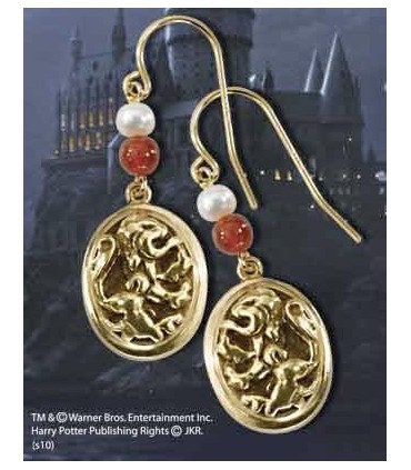 Pendientes Hogwarts Gryffindor Harry Potter