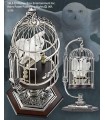 Escultura Hedwig miniatura en jaula Harry Potter