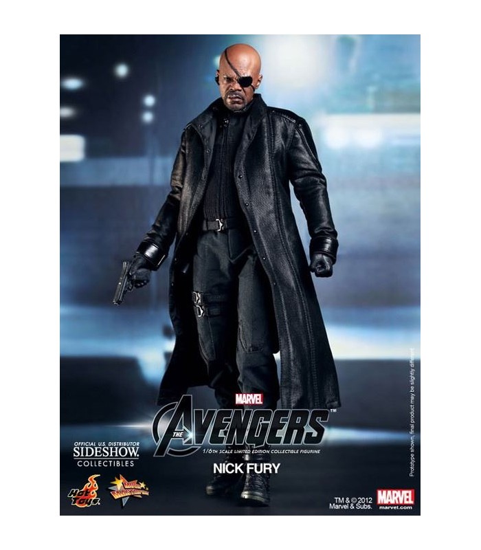 Figura Nick Furia Movie Masterpiece Los Vengadores Escala 1:6