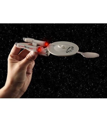 Babero y Cuchara Enterprise NCC-1701 Star Trek con Luz