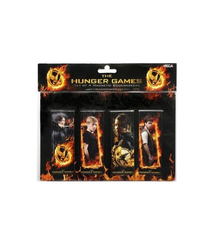 Puntos de Libro Set de 4 Los Juegos del Hambre