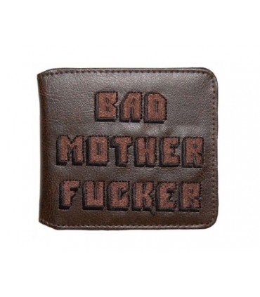 Cartera Hijo de Puta Peligroso Pulp Fiction - Bordada c/Monedero