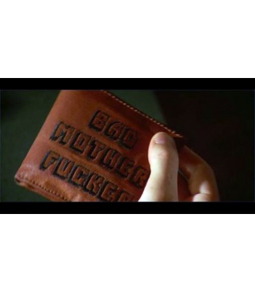 Cartera Hijo de Puta Peligroso Pulp Fiction - Bordada c/Monedero