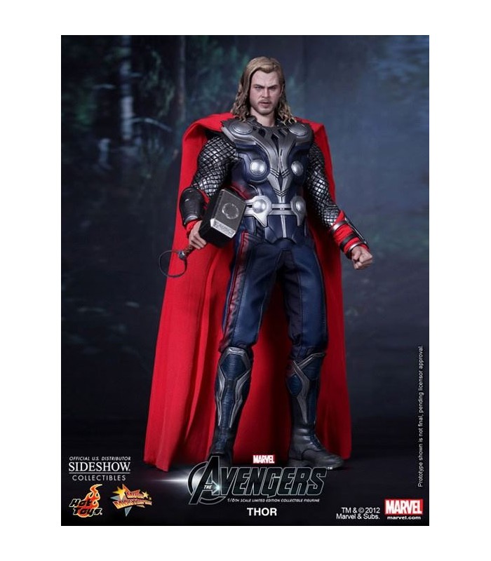 Figura Thor Los Vengadores Movie Masterpiece Escala 1:6