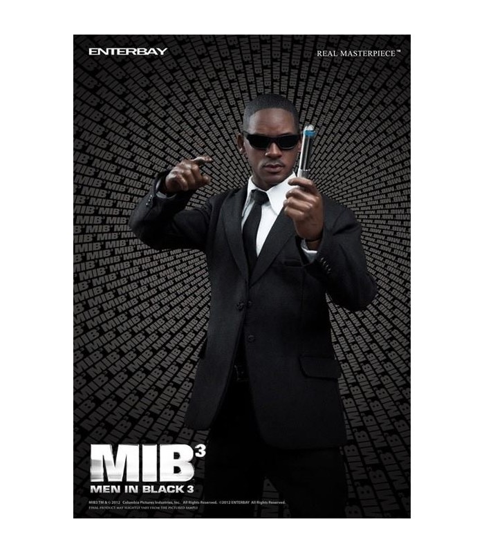 Figura Agente J Hombres de Negro 3 Masterpiece Escala 1:6
