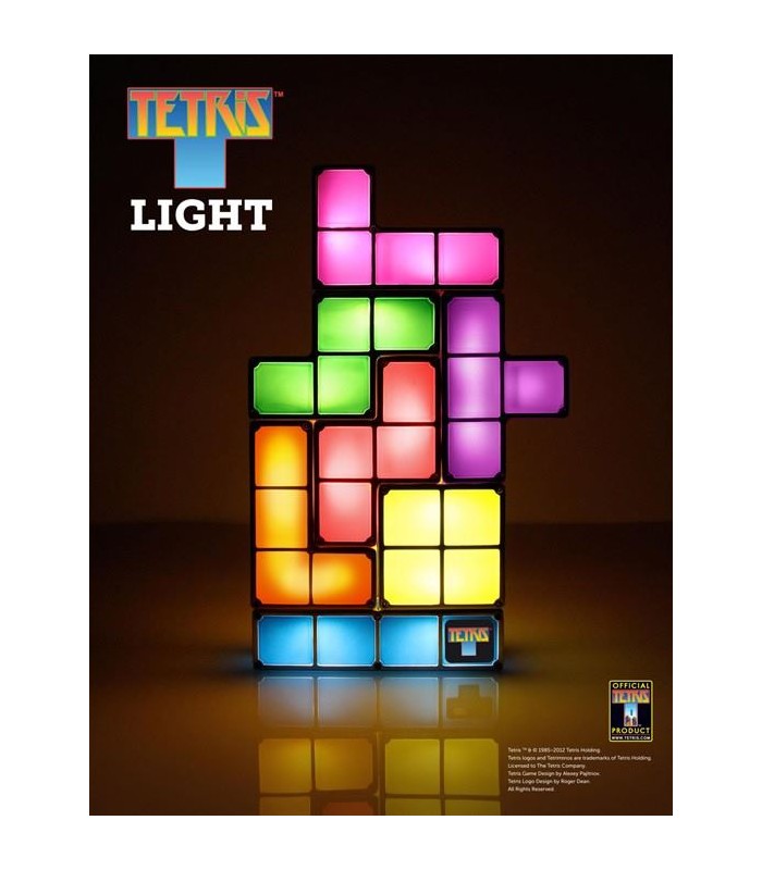 Lámpara Tetris