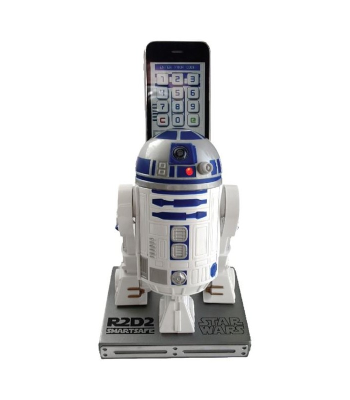 Caja fuerte Smartsafe R2D2 Star Wars para IOS o Android