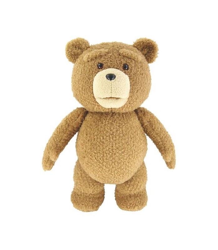 Peluche Ted con Voz en Inglés Réplica Tamaño 40 cm