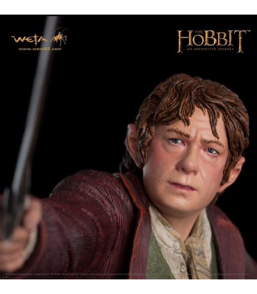 Figura Bilbo Bolsón El Hobbit: Un Viaje Inesperado Escala 1:6