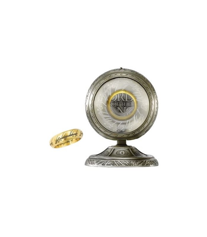 Anillo Único Acero Dorado El Señor de los Anillos