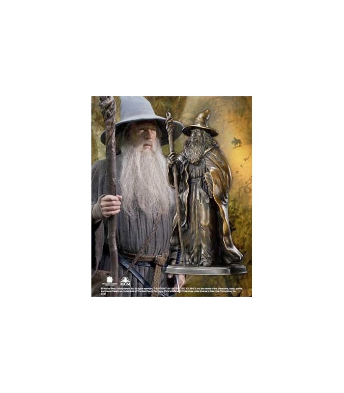 Escultura Bronce Gandalf El Hobbit: Un Viaje Inesperado