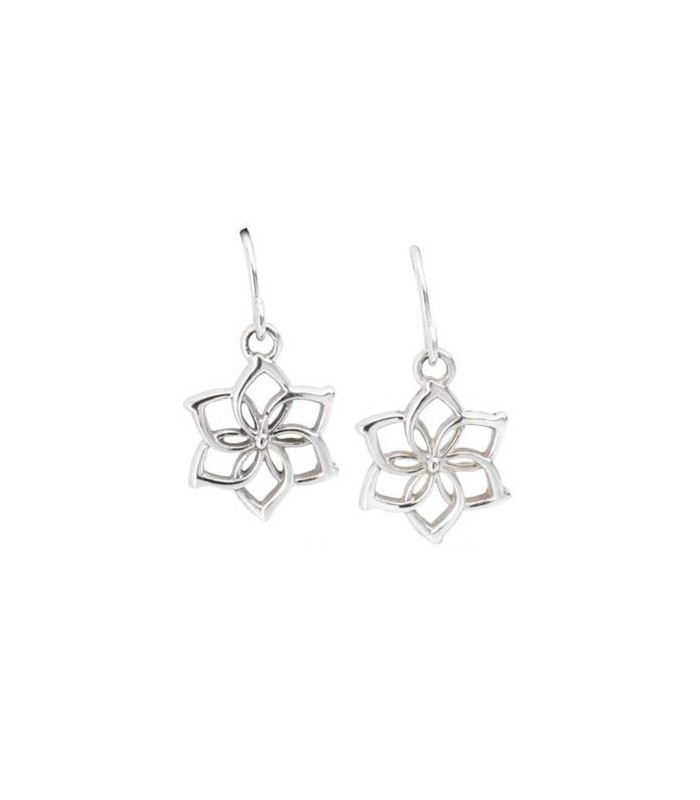 Pendientes Flor Plata Galadriel El Hobbit: Un Viaje Inesperado
