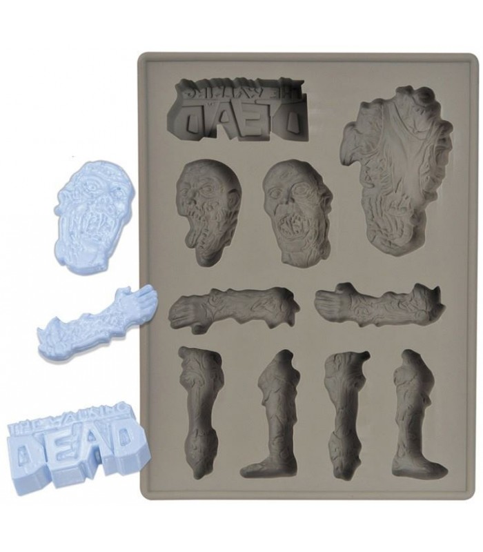 Cubitera Molde de Silicona Zombie The Walking Dead
