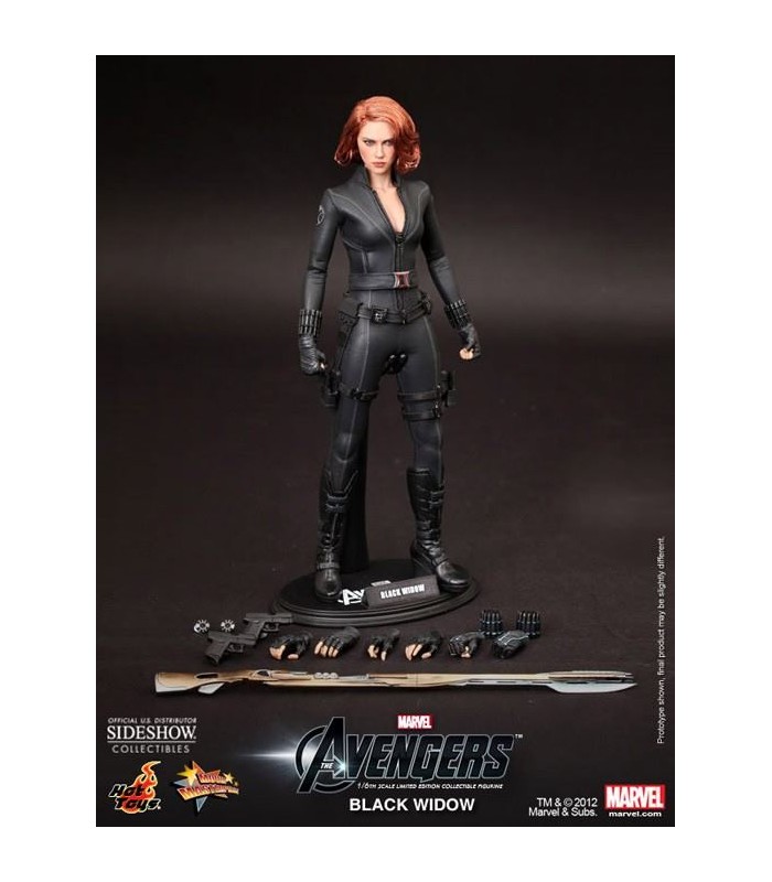 Figura Viuda Negra Movie Masterpiece Escala 1:6 Los Vengadores