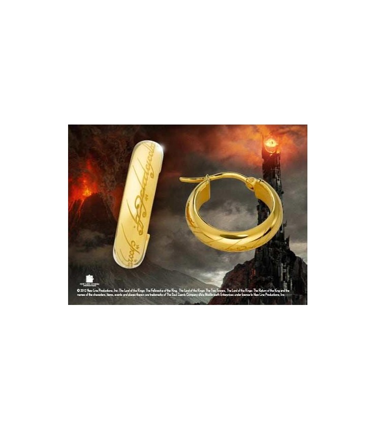 Pendientes Ánillo Único El Hobbit: Un Viaje Inesperado en