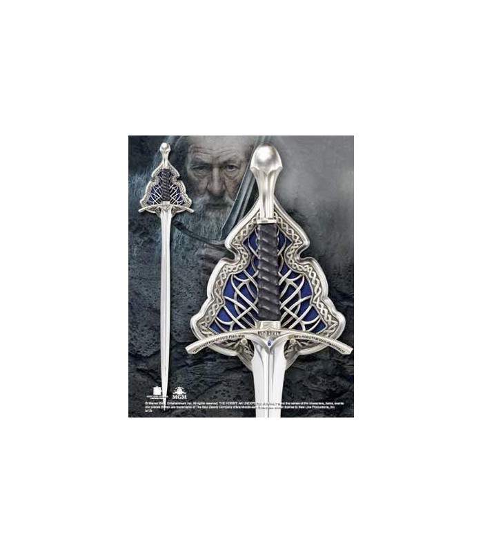 Espada Glamdring Gandalf el Gris El Hobbit Noble Collection