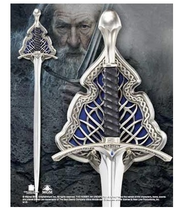 Espada Glamdring Gandalf el Gris El Hobbit Noble Collection