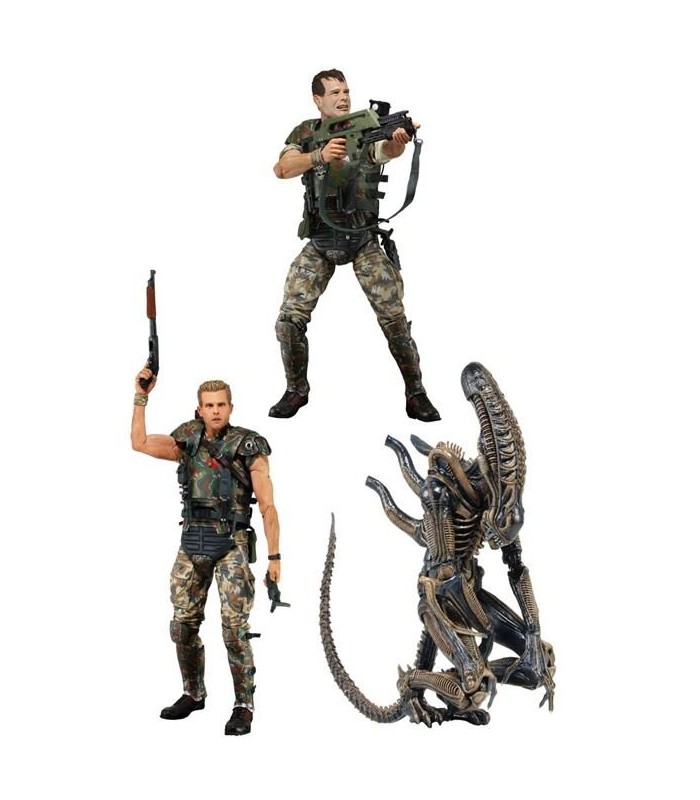 Set 3 figuras Hudson Hicks Alien Aliens