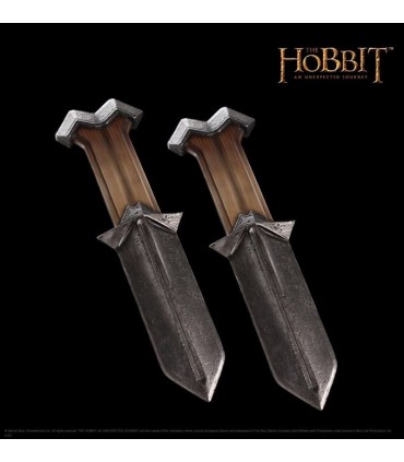 Cuchillos de Nori El Hobbit: Un Viaje... Réplica Escala 1:1