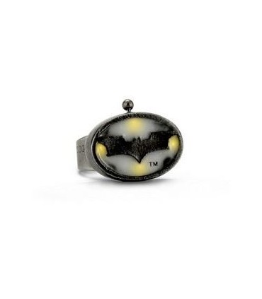 Anillo Batman Bat-Señal El Caballero Oscuro con Luz