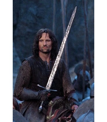 Espada de Aragorn como Trancos (Strider), escala 1:1