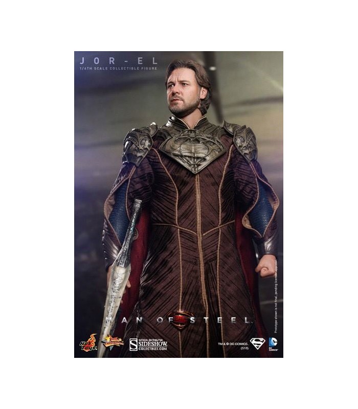 Figura Jor-El El Hombre de Acero Superman Escala 1:6