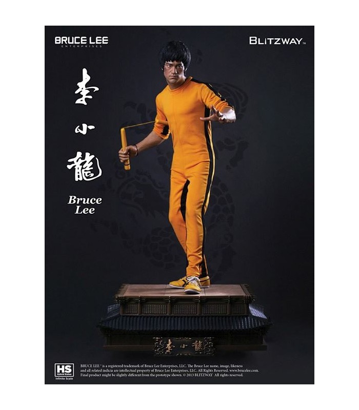 Estatua Bruce Lee Tributo 40 Aniversario Escala 1:3