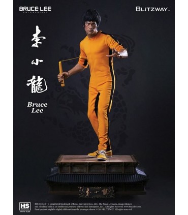 Estatua Bruce Lee Tributo 40 Aniversario Escala 1:3