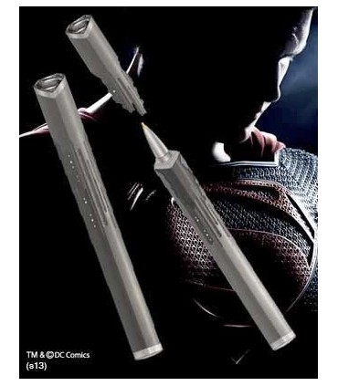 Bolígrafo Llave Nave Espacial Man of Steel Superman Hombre Acero