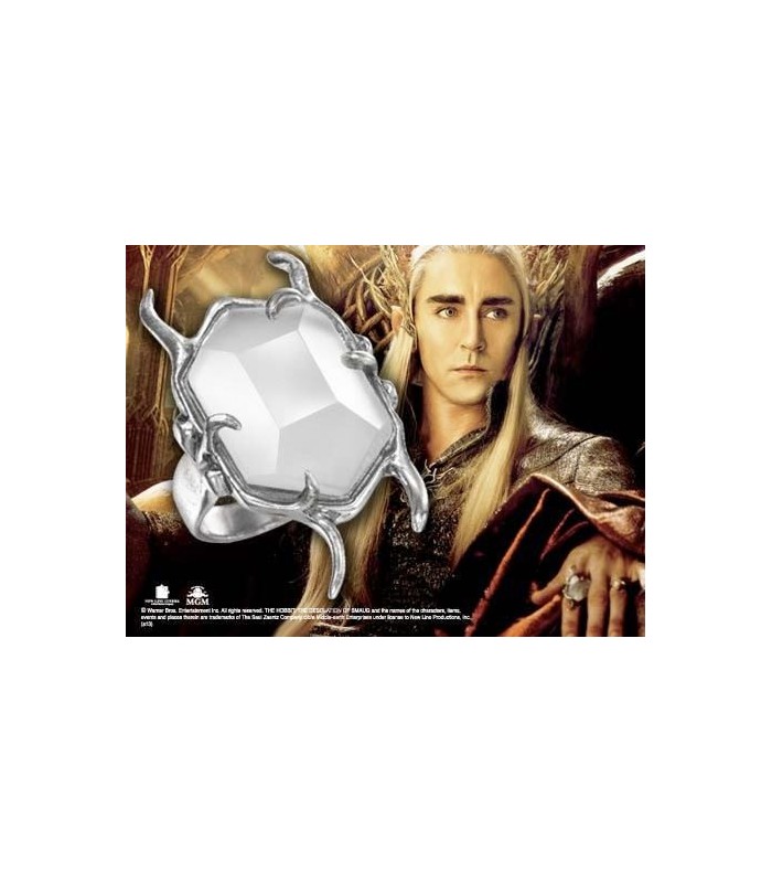 Anillo Cristal Thranduil El Hobbit: Un Viaje Inesperado
