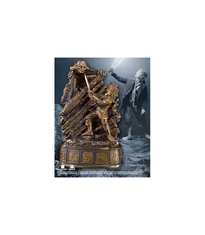 Soporte de Libros Sujetalibros Bilbo y Golllum El Hobbit