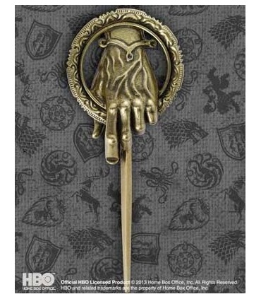 Emblema Mano del Rey Broche Eddard Stark Juego de Tronos (12cm)