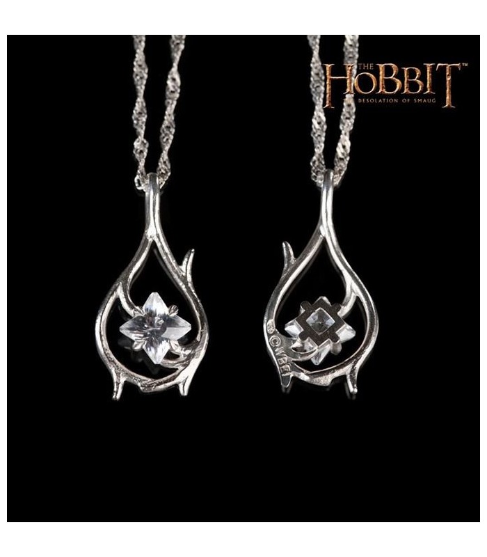 Colgante de Tauriel Plata y Zirconia El Hobbit: La Desolación...
