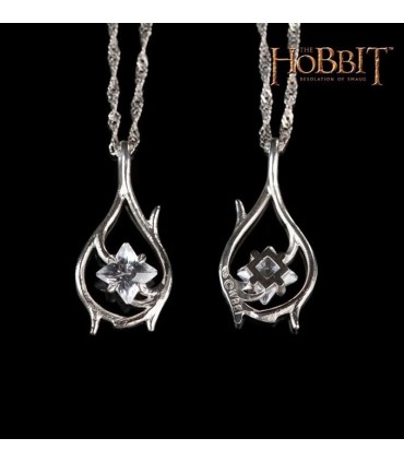 Colgante de Tauriel Plata y Zirconia El Hobbit: La Desolación...