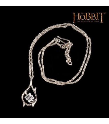 Colgante de Tauriel Plata y Zirconia El Hobbit: La Desolación...