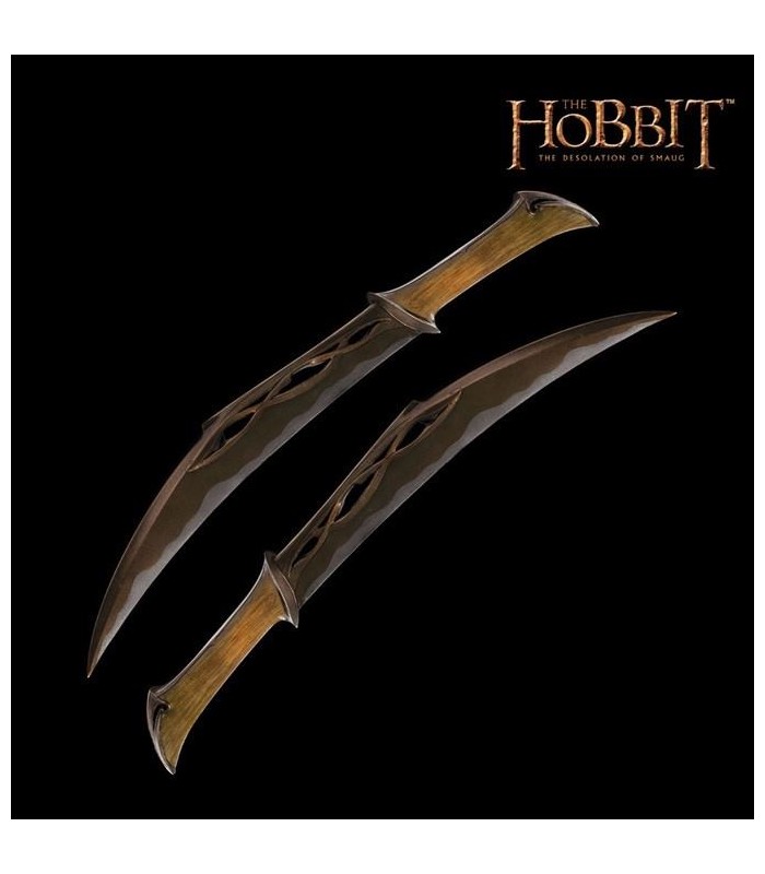 Cuchillos de Tauriel Réplica 1:1 El Hobbit La Desolación Smaug