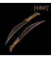 Cuchillos de Tauriel Réplica 1:1 El Hobbit La Desolación Smaug