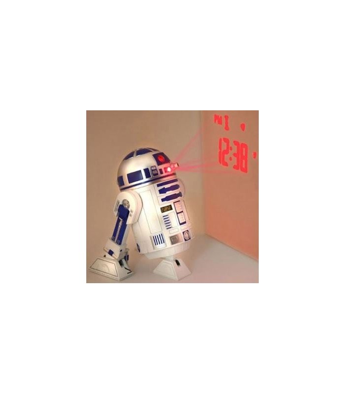 Despertador R2-D2 con Proyector y Sonido Star Wars