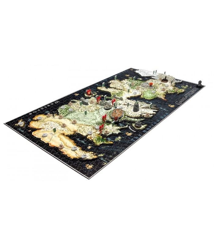 Puzzle 3D Mapa Poniente Westeros Juego de Tronos