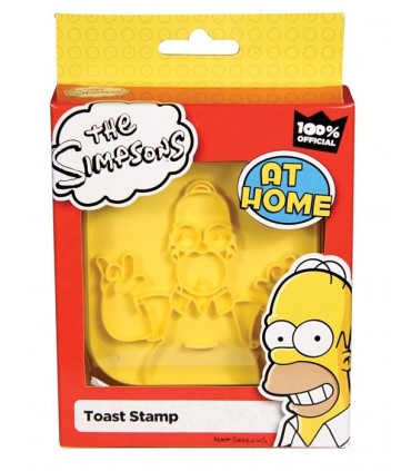 Estampa para Pan Tostado Homer Los Simpsons