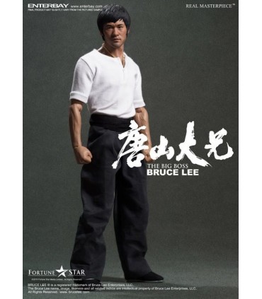 Figura Bruce Lee The Big Boss Real Masterpiece Escala 1:6
