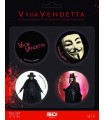 Set de chapas V de Vendetta B