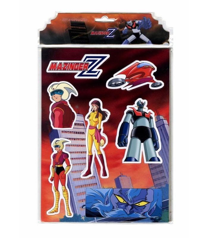 Set de Imanes  A Mazinger Z