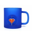 Taza logo clásico emblema giratorio en 3D Superman DC Comics